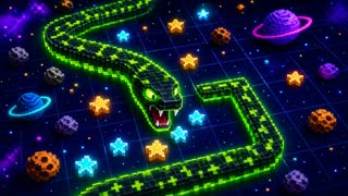 Retro Space Loop neon grid preview.